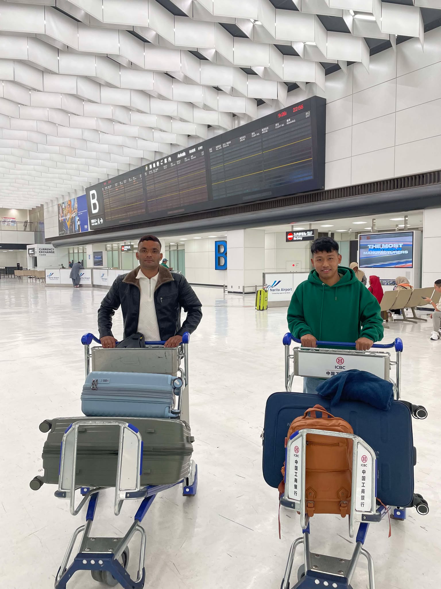 ネパール人技能実習生2名が入国　埼玉県の会社（とび）へ配属}