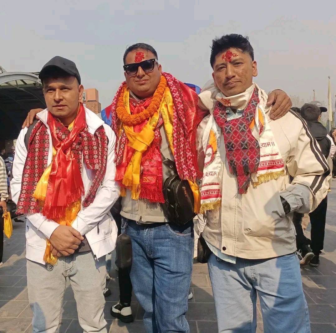 ネパール人技能実習生3名が入国しました　埼玉県の企業（型枠施工）に配属}