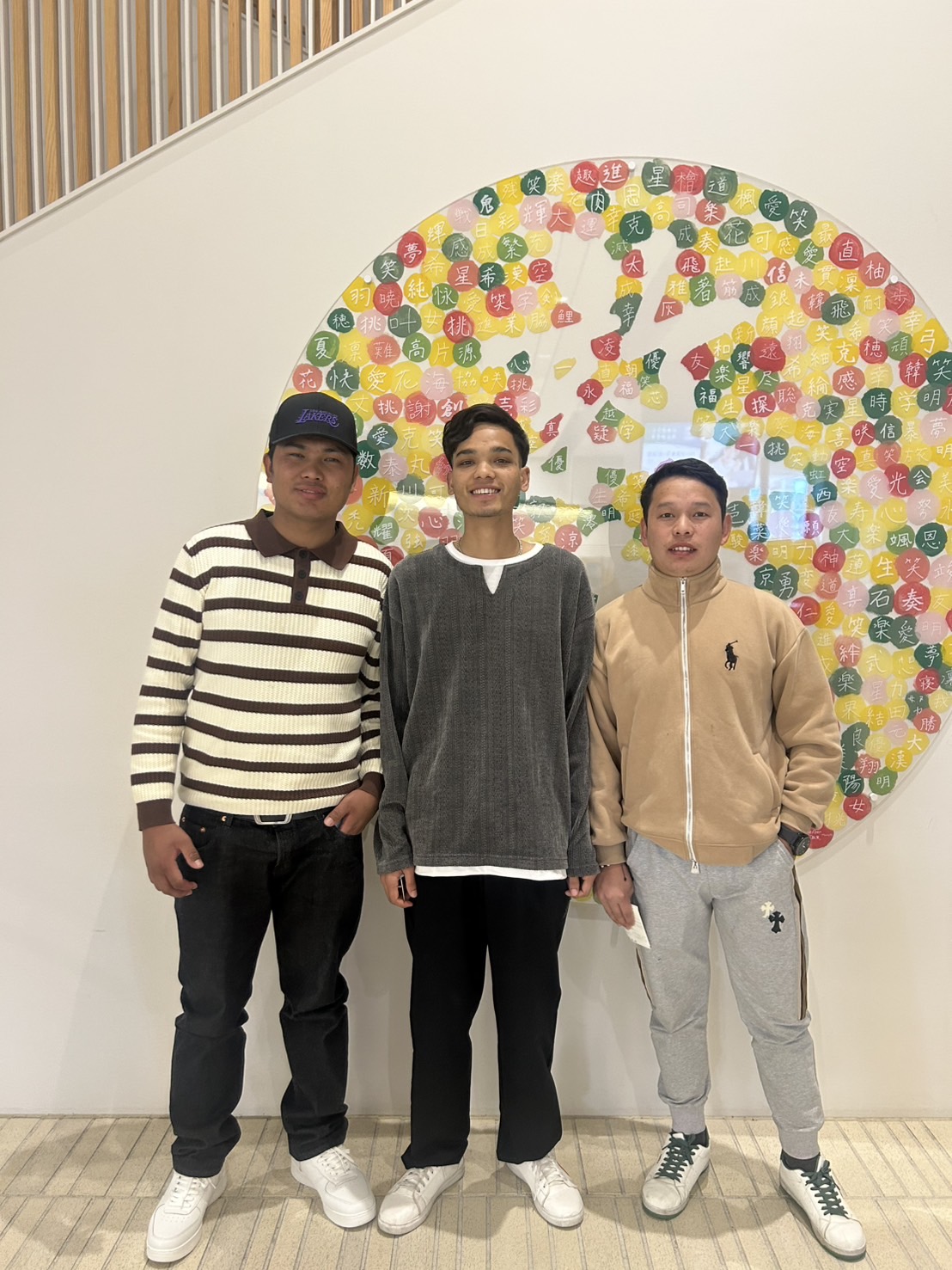 ネパール人技能実習生3名の福井県の建設会社（建設機械）の配属に同行しました。}