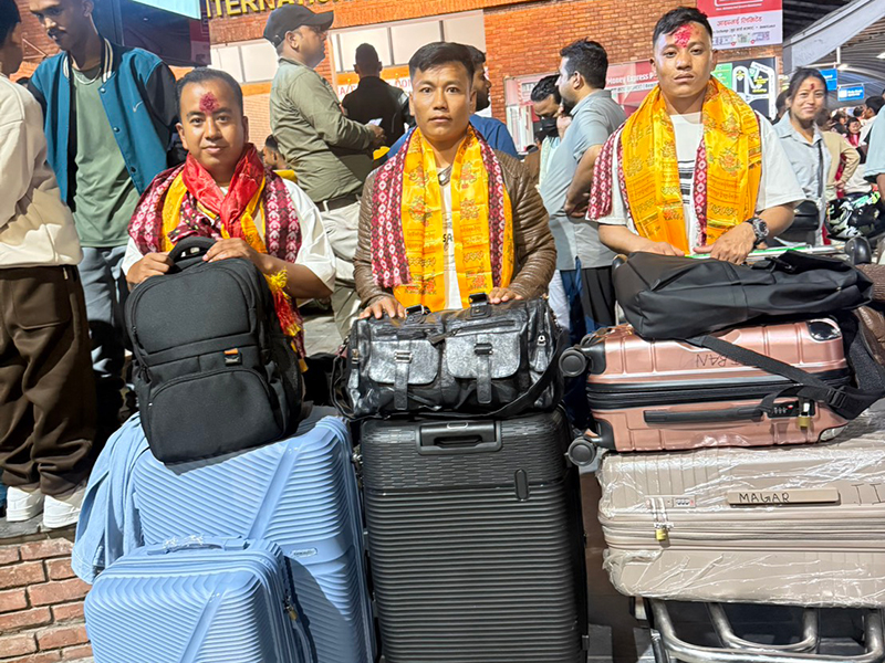 ネパール人技能実習生が入国　三重県の包装会社へ配属予定