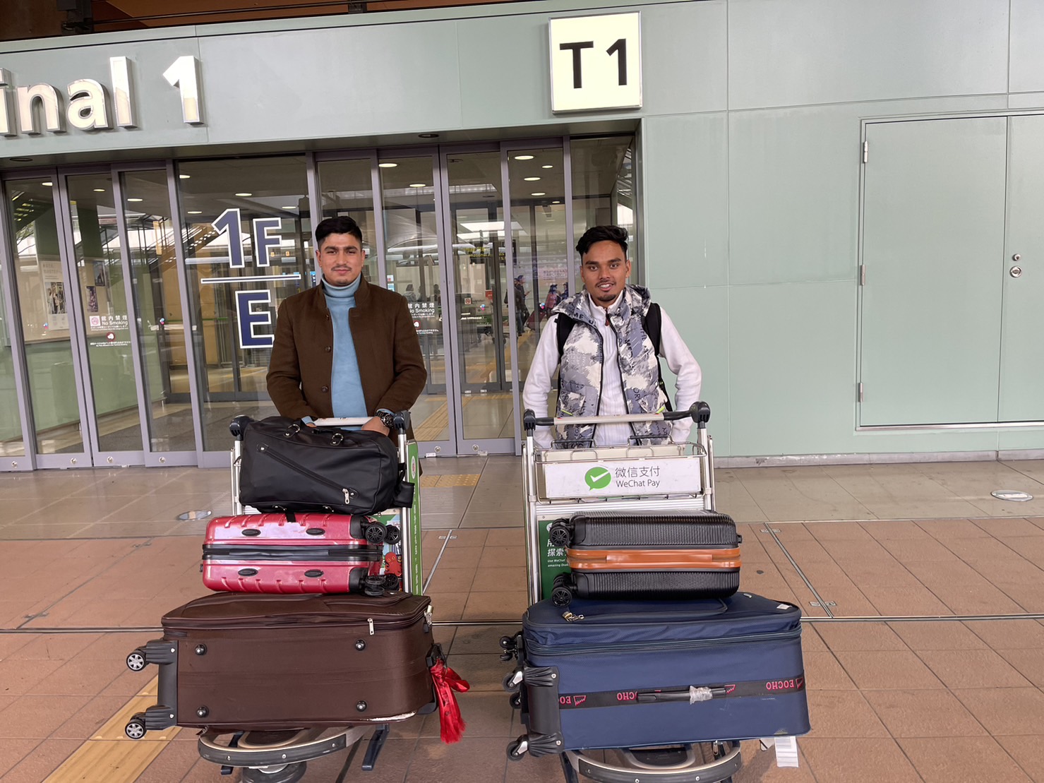 ネパール人技能実習生新規2名入国されました。}