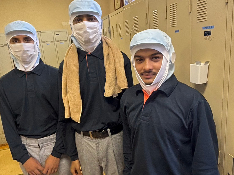 【配属後のフォローへ】広島県の食品加工会社に配属されたネパール人実習生たちの元へ行ってきました