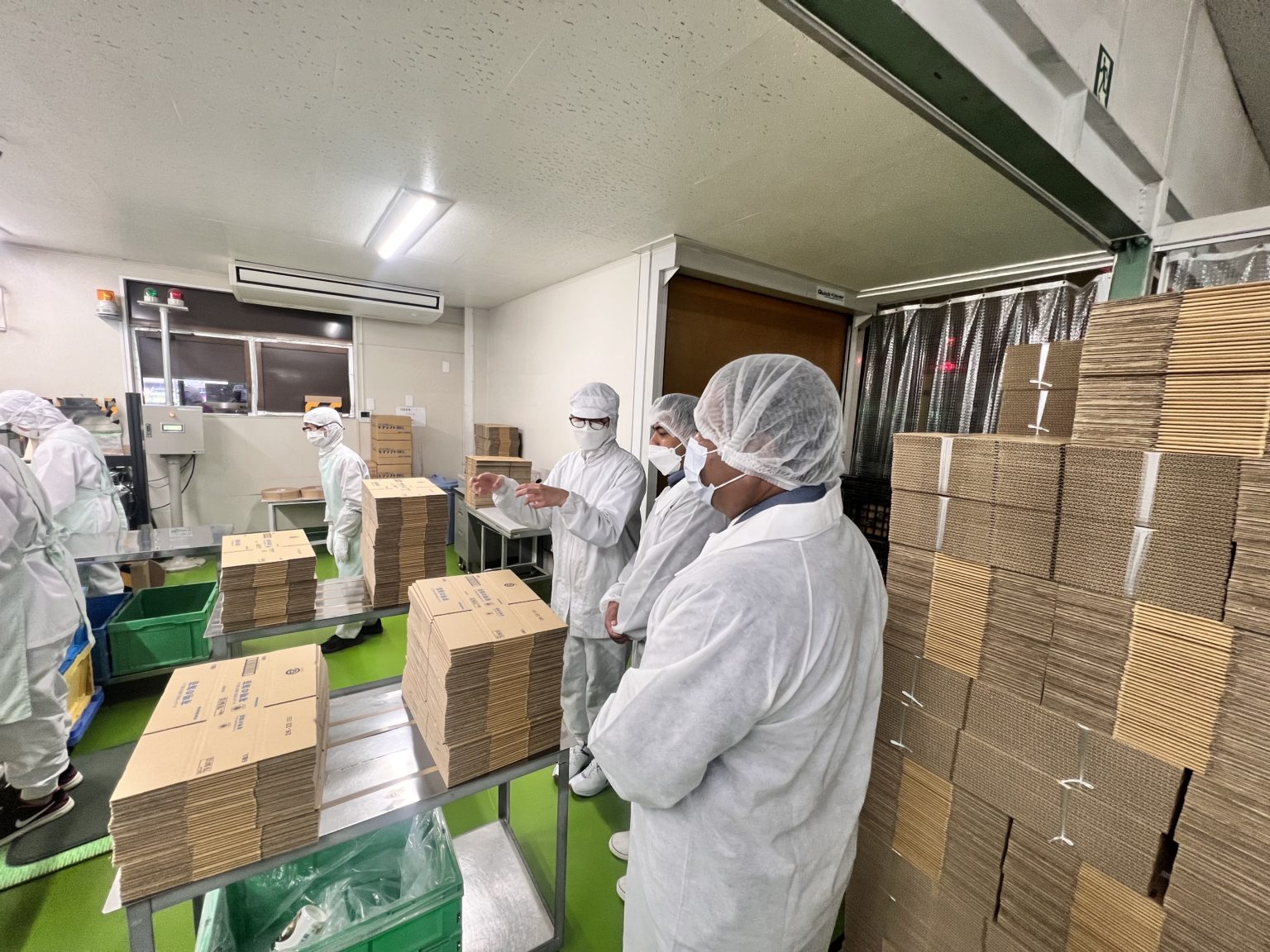 AMAN IPM代表が日本の工場を視察}